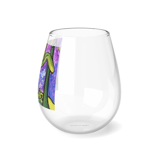 The Gloria Stemless Wine Glass, 11.75oz