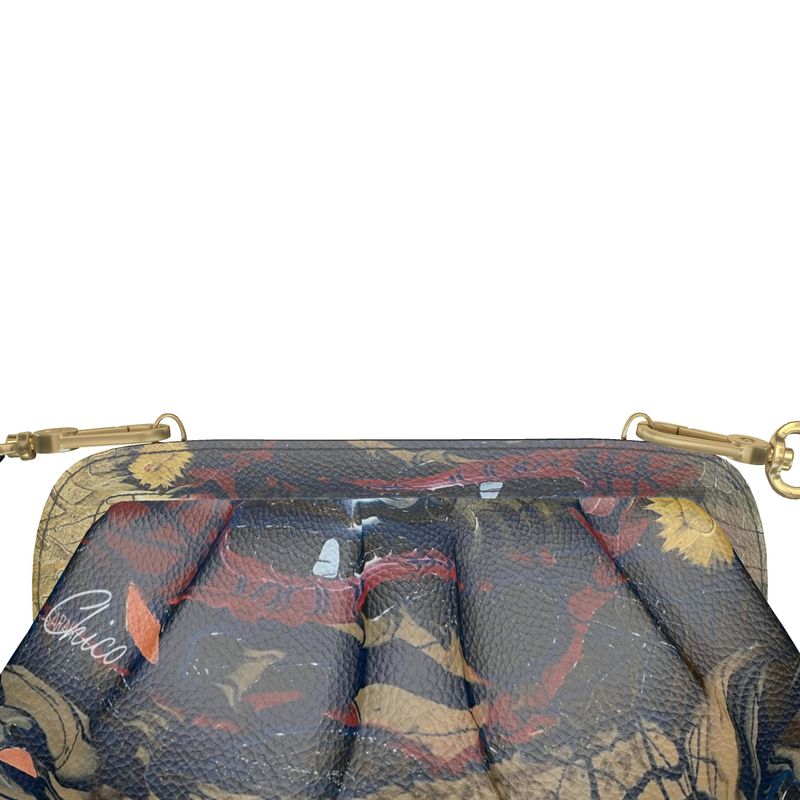 "Secret Garden" Leather Handbag