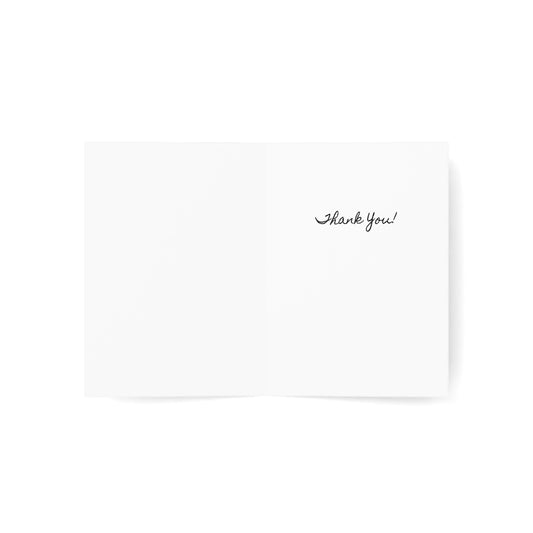 Mark Thank You Cards (1, 10, 30, and 50pcs)