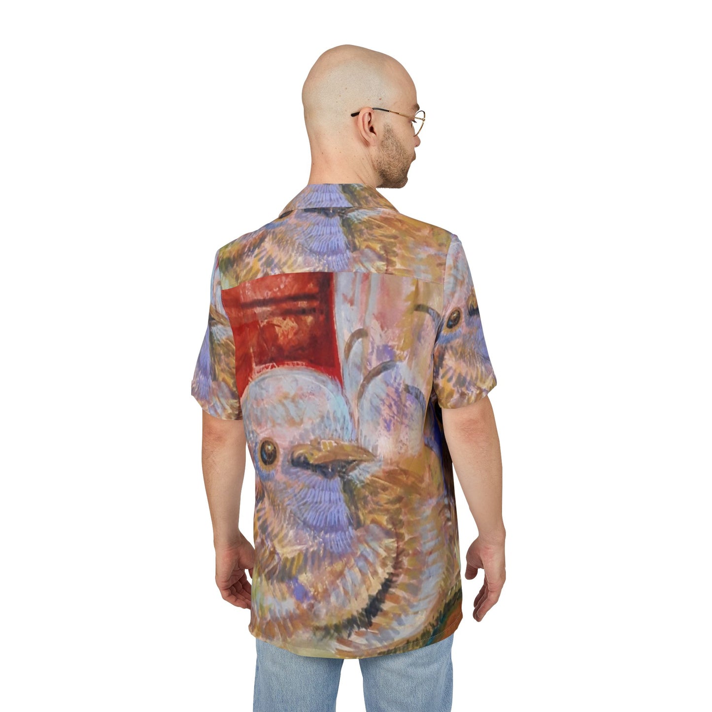 Mario Hawaiian Button-Down Shirt