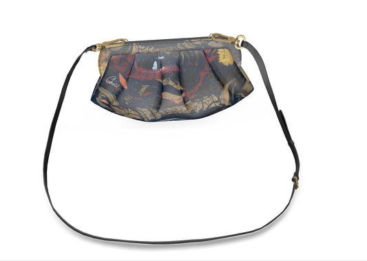 "Secret Garden" Leather Handbag