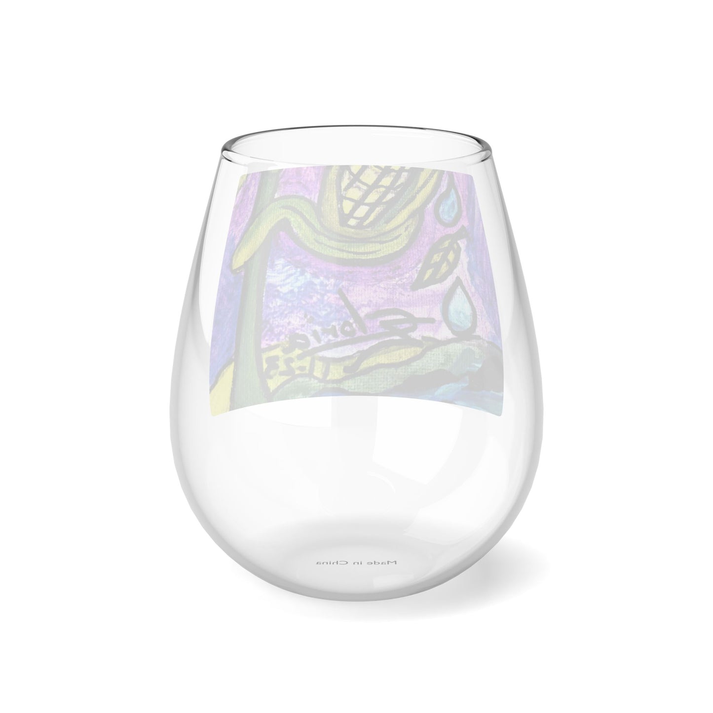 The Gloria Stemless Wine Glass, 11.75oz