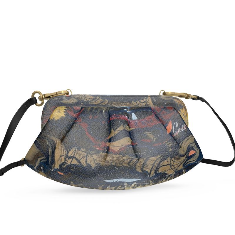 "Secret Garden" Leather Handbag