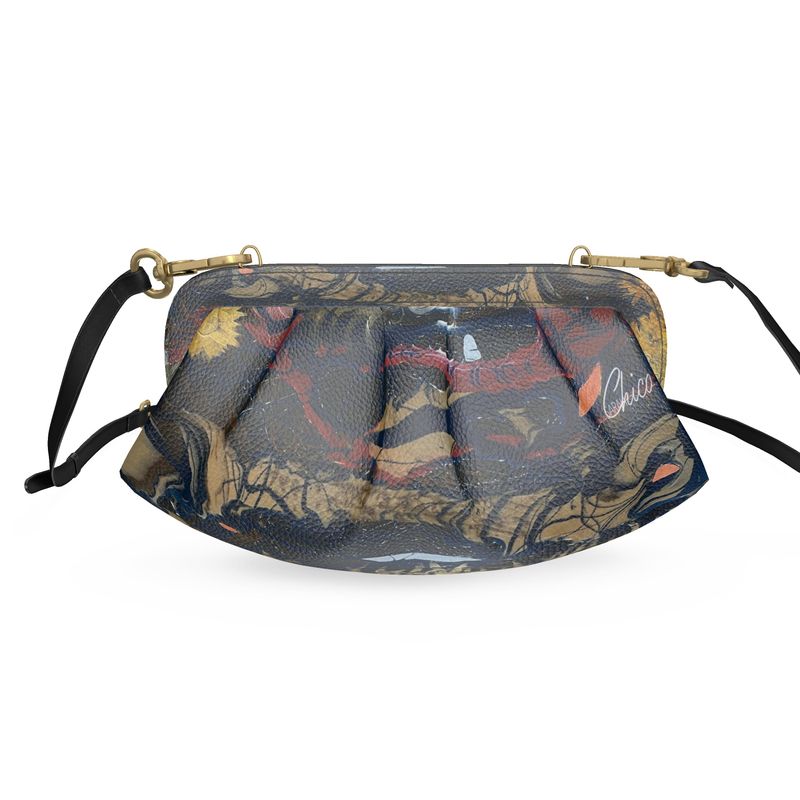 "Secret Garden" Leather Handbag
