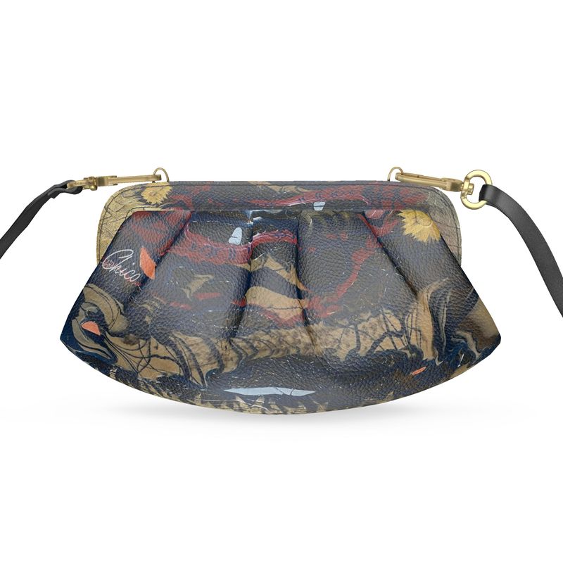 "Secret Garden" Leather Handbag
