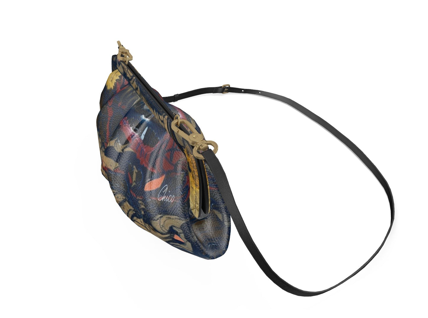 "Secret Garden" Leather Handbag