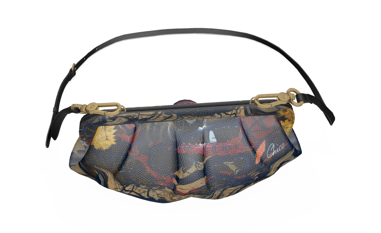 "Secret Garden" Leather Handbag